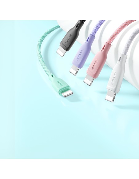 Kabelis iPhone Multi-Color Series USB-A - Lightning 3A 1m juodas
 
Kabelis iPhone Multi-Color Series USB-A - Lightning 3A 1m juodas