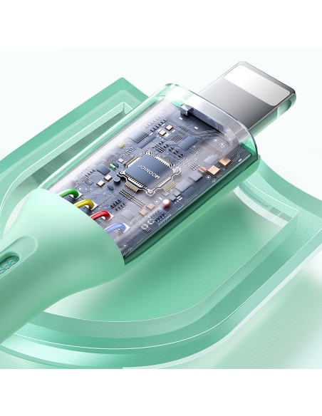 
Multi-Color Series USB-C – USB-C laidas 60W greitas perdavimas 1m violetinė
