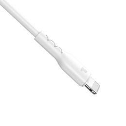
Kabelis iPhone Flash-Charge Series USB-C - Lightning 30W 1m baltas
