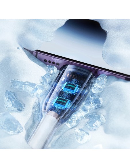 
Kabelis iPhone Flash-Charge Series USB-C - Lightning 30W 1m baltas
