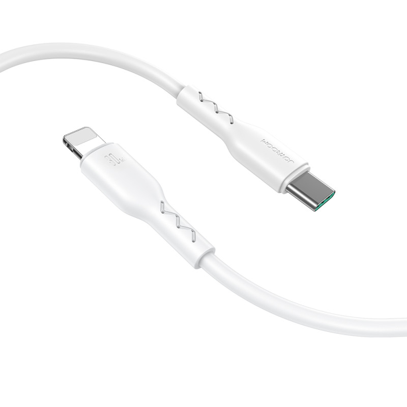 Kabelis iPhone Flash-Charge Series USB-C - Lightning 30W 1m juodas