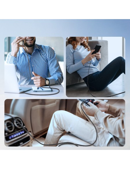 Light-Speed Series USB-A - USB-C greito perdavimo kabelis 100W 1,2m juodas
 
Light-Speed Series USB-A - USB-C greito perdavimo kabelis 100W 1,2m juodas