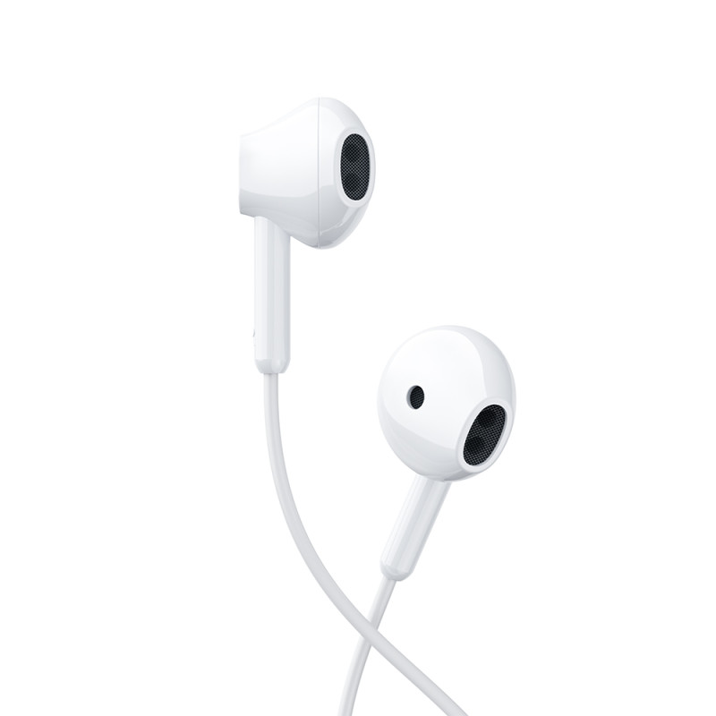 Ausinės Wired Series JR-EW05 telefonui, 3,5 mm mini lizdas, balta