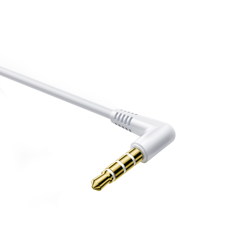 Ausinės Wired Series JR-EW05 telefonui, 3,5 mm mini lizdas, balta