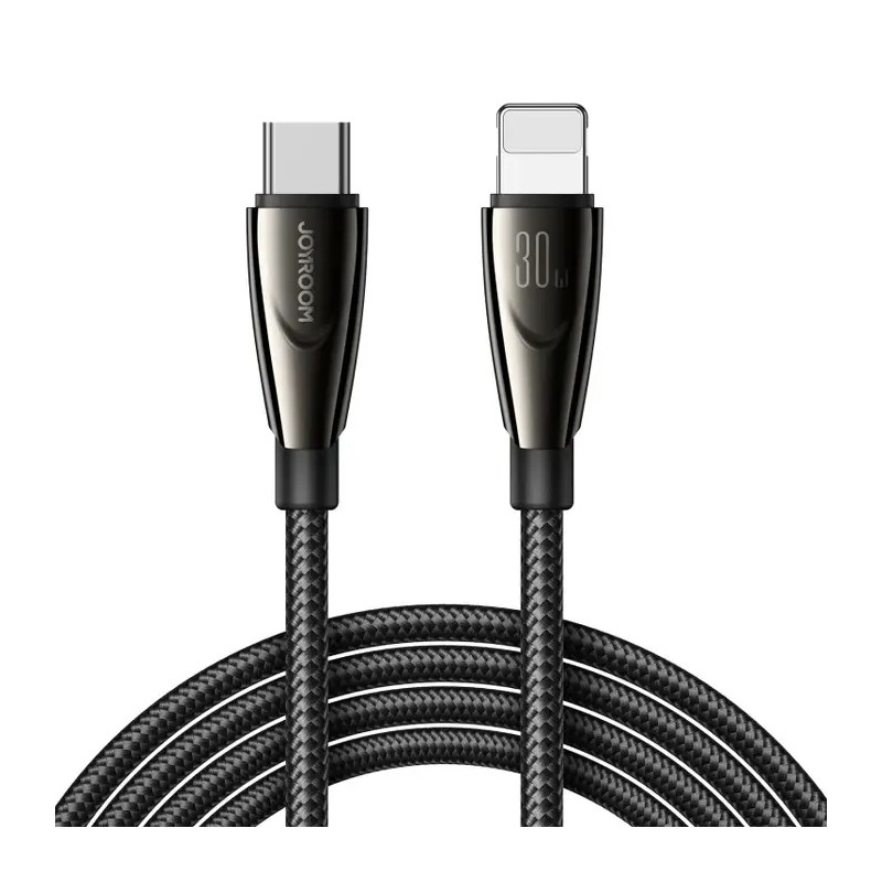 
Kabelis iPhone Pioneer Series USB-C - Lightning 30W 1,2m juodas
