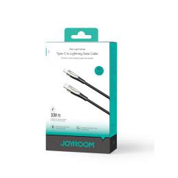 
Kabelis iPhone Pioneer Series USB-C - Lightning 30W 1,2m juodas
