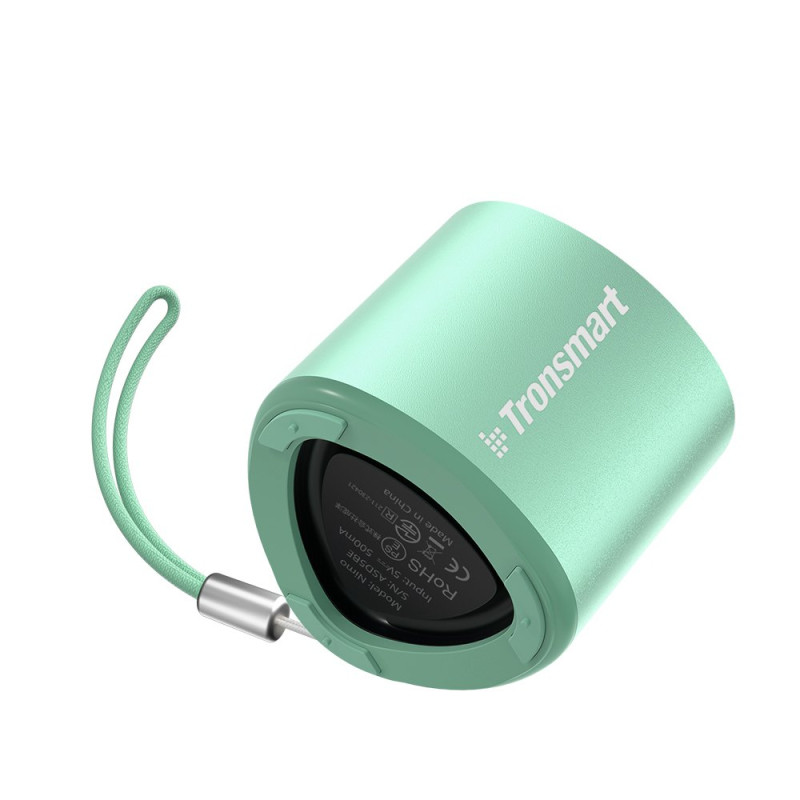 Mažas Mini TWS Nimo Bluetooth 5.3 5W belaidis garsiakalbis, žalias