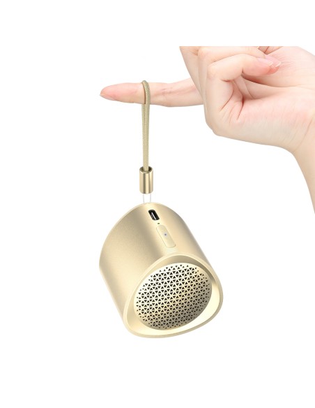 Mažas Mini TWS Nimo Bluetooth 5.3 5W belaidis garsiakalbis, auksinis
 
Mažas Mini TWS Nimo Bluetooth 5.3 5W belaidis garsiakalbis, auksinis