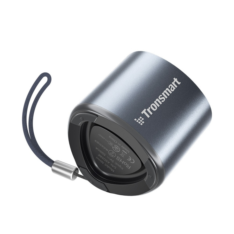 Mažas Mini TWS Nimo Bluetooth 5.3 5W belaidis garsiakalbis, juodas
