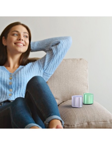 Mažas mini belaidis garsiakalbis TWS Nimo Bluetooth 5.3 5W purpurinis
 
Mažas mini belaidis garsiakalbis TWS Nimo Bluetooth 5.3 5W purpurinis