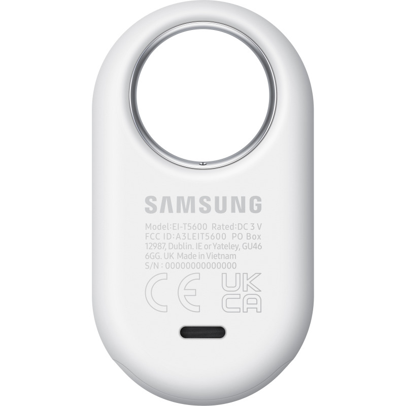 Samsung Galaxy SmartTag2 UWB GPS lokatorius baltas