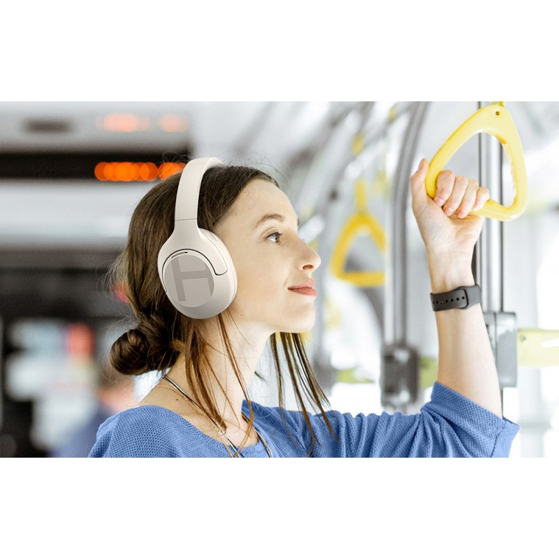 
Haylou S35 ANC ant ausies uždedamos belaidės ausinės, juodos
