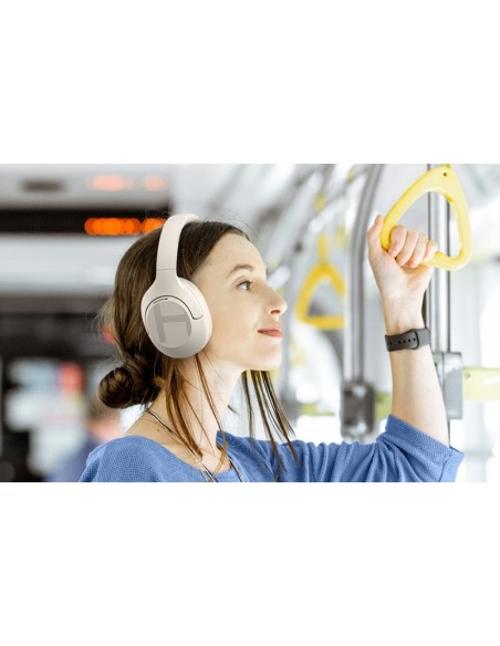 
Haylou S35 ANC ant ausies uždedamos belaidės ausinės, juodos
