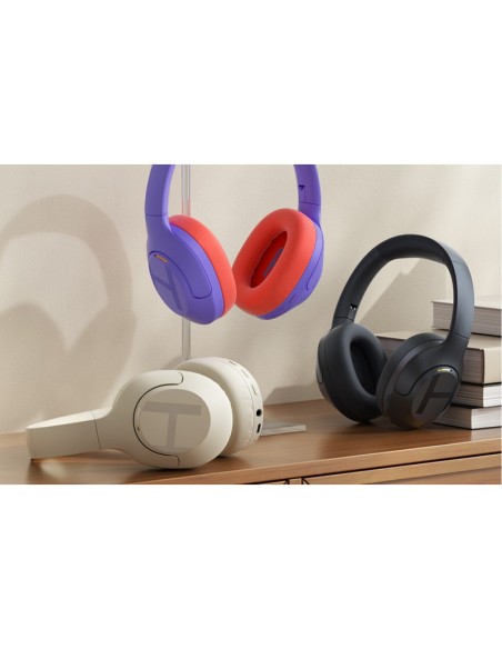 
Haylou S35 ANC ant ausies uždedamos belaidės ausinės, juodos
