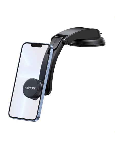 Magnetinis automobilio telefono laikiklis kabinos priekiniam stiklui juodas Magnetinis automobilio telefono laikiklis kabinos priekiniam stiklui juodas