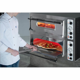 
Profesionali dviejų kamerų picos krosnelė 12 picų. 32 cm 14400 W
