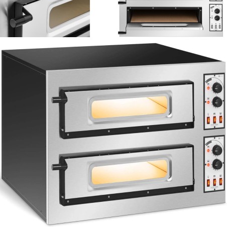 Profesionali dviejų kamerų picos orkaitė 2 picoms. 45 cm 8000 W
 
Profesionali dviejų kamerų picos orkaitė 2 picoms. 45 cm 8000 W