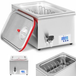 
Sous Vide cirkuliacinis siurblys, žemos temperatūros kepimo įrenginys 30-95 C, 24 l, 700 W
