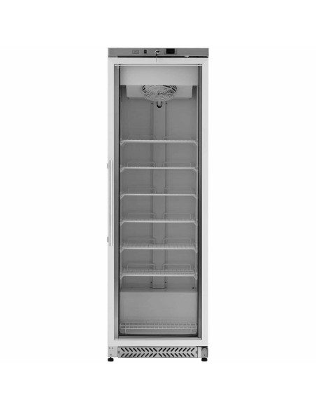 
Stiklinio stalčiaus šaldiklis su užraktu, iki -18 C, 380 L
