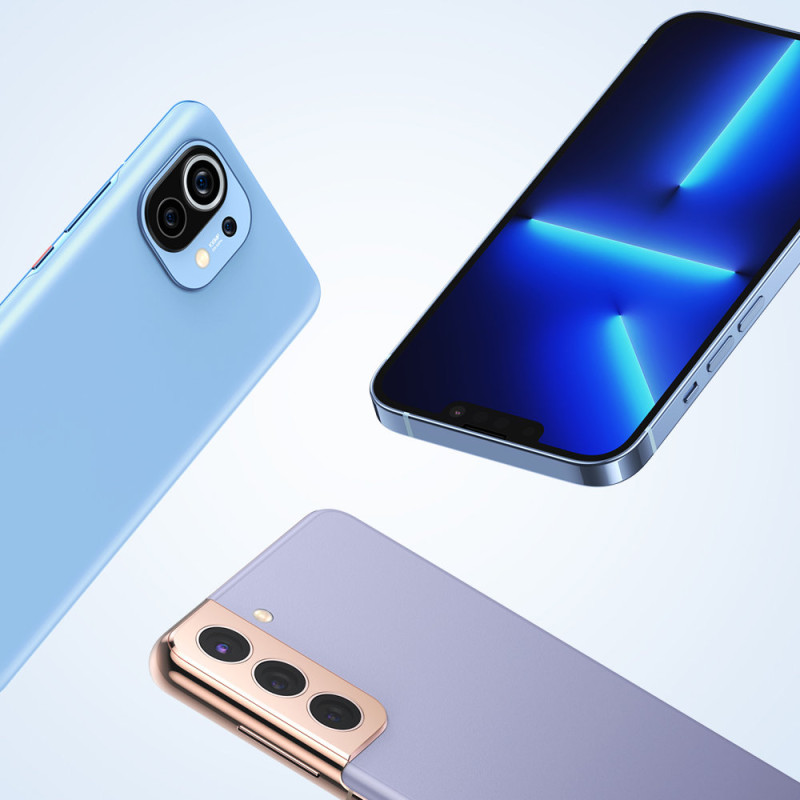 Magnetinis automobilio telefono laikiklis kabinos priekiniam stiklui juodas