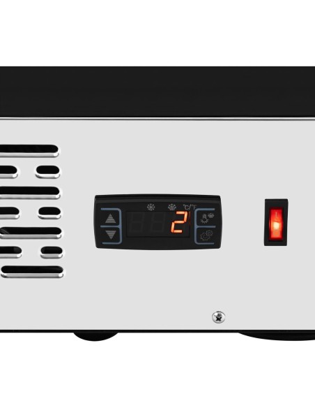 
Šaldymo vitrina, stiklas, 3 lygiai, 120 l
