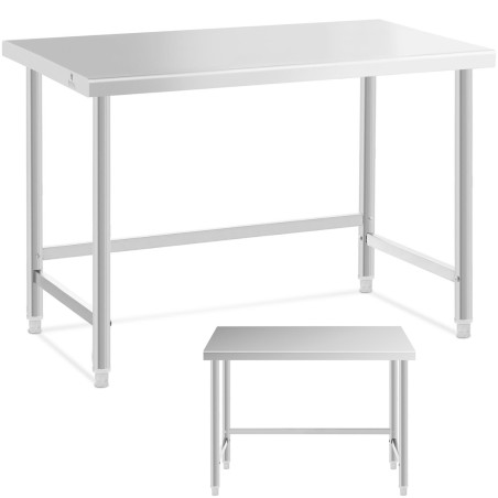 Stalas, centrinis plieninis stalviršis, 120 x 70 cm, iki 93 kg
 
Stalas, centrinis plieninis stalviršis, 120 x 70 cm, iki 93 kg