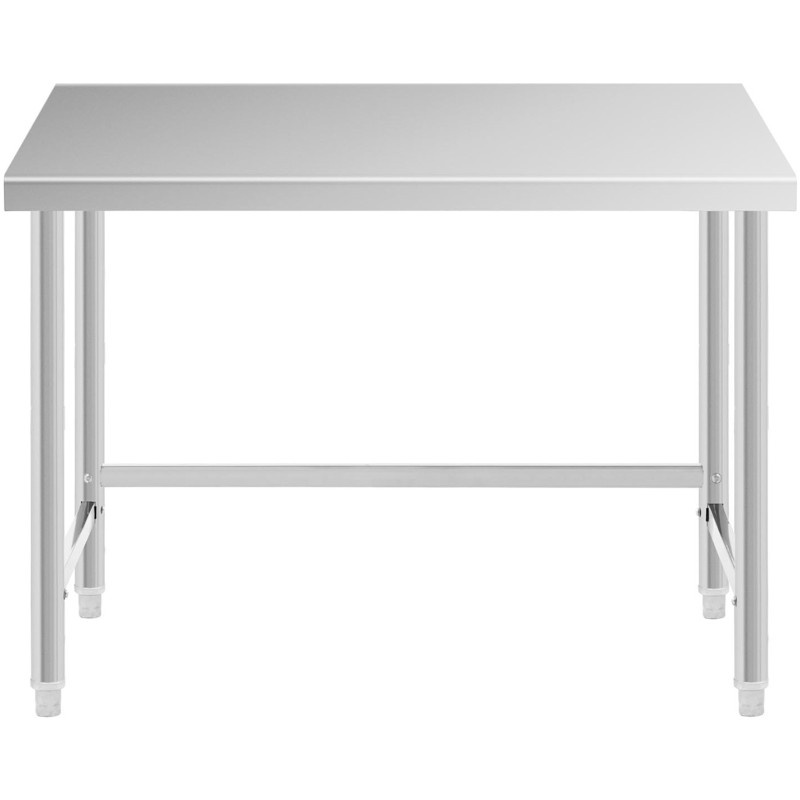 Stalas, centrinis plieninis stalviršis, 120 x 70 cm, iki 93 kg