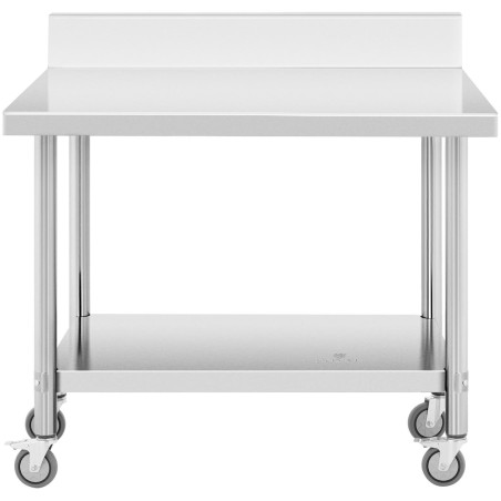 Stalas, sieninis stalviršis su briauna ant ratukų, 1 lentyna 100 x 60 cm, iki 155 kg
 
Stalas, sieninis stalviršis su briauna ant ratukų, 1 lentyna 100 x 60 cm, iki 155 kg
