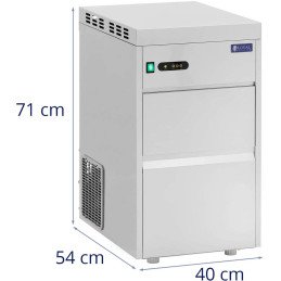 
Profesionalus ledo aparatas 50 kg per dieną 240 W
