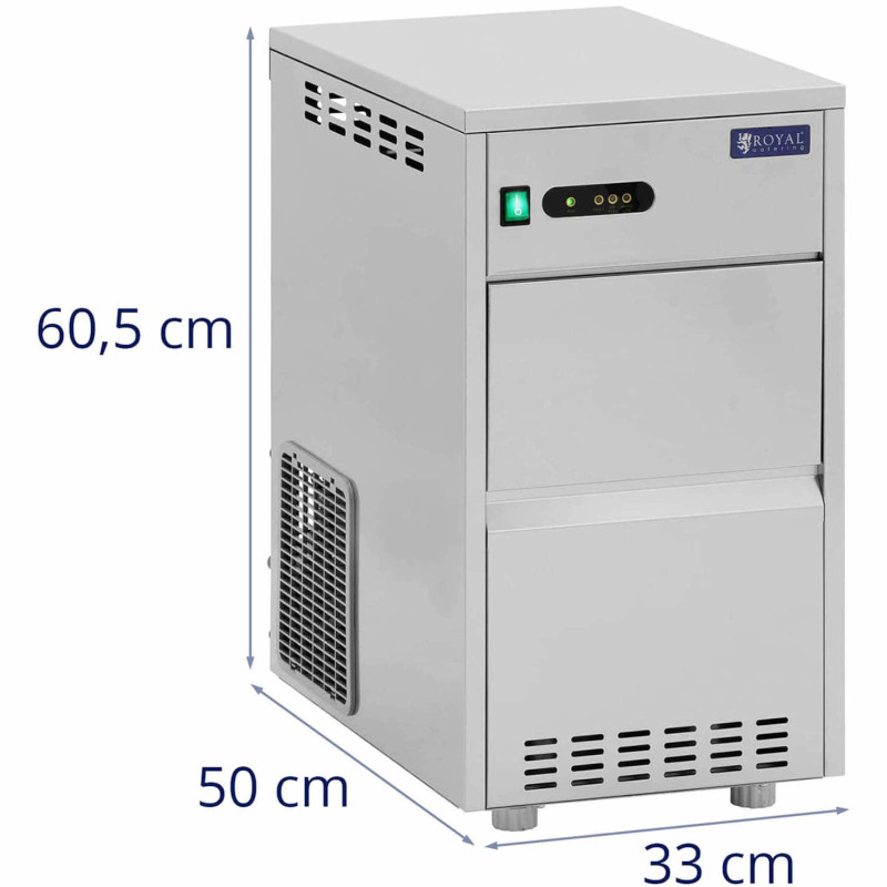 Profesionalus ledo aparatas 25 kg / diena 200 W
