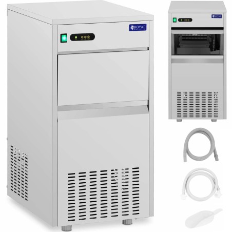 
Profesionalus barinis ledo aparatas, 30 kg per dieną, 240 W
