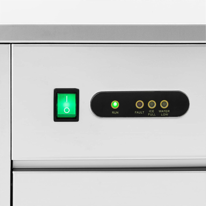 
Profesionalus barinis ledo aparatas, 30 kg per dieną, 240 W
