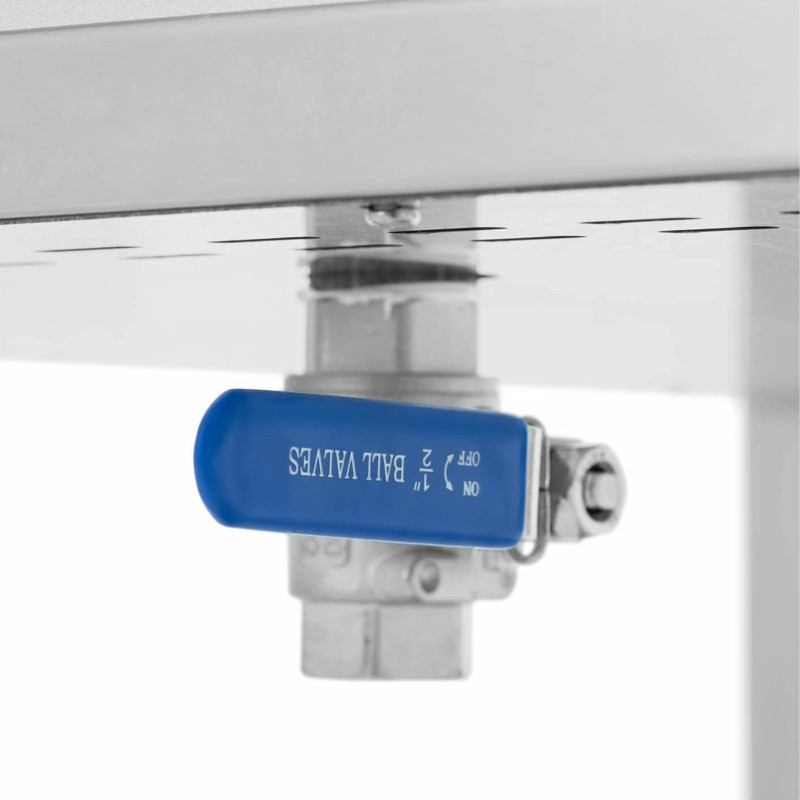 
Bain-marie maitinimo šildytuvas su pagrindu, laisvai pastatomas 2 x GN 1/ 1 1265 W
