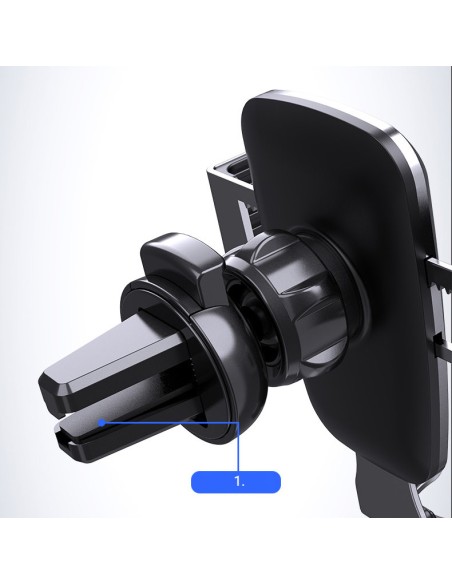 Gravitacinis išmaniojo telefono automobilinis laikiklis oro angai mėlynas Gravitacinis išmaniojo telefono automobilinis laikiklis oro angai mėlynas