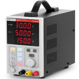 
Laboratorinio aptarnavimo maitinimas su LED atminties funkcija 0-30 V 0-5 A DC 150 W
