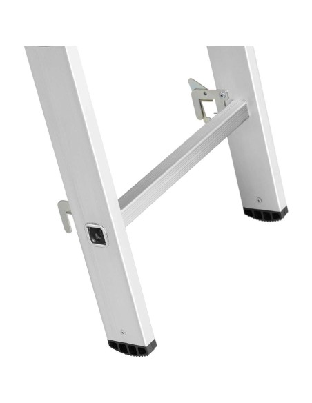 Aliuminio kopėčios, 3 x 6 laipteliai, aukštis 321 cm, iki 150 kg
 
Aliuminio kopėčios, 3 x 6 laipteliai, aukštis 321 cm, iki 150 kg
