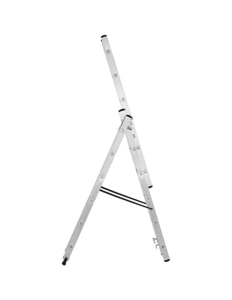 Aliuminio kopėčios, 3 x 6 laipteliai, aukštis 321 cm, iki 150 kg
 
Aliuminio kopėčios, 3 x 6 laipteliai, aukštis 321 cm, iki 150 kg