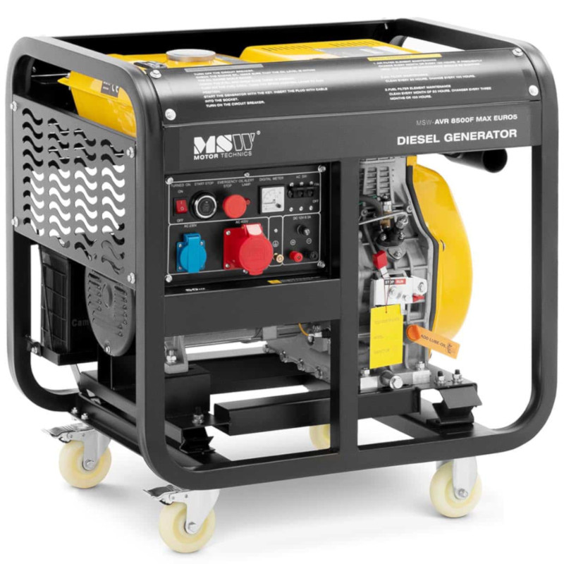 Mobilus dyzelinis generatorius 240/ 400 V 8500 W 10 kVA 30 l