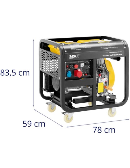 Mobilus dyzelinis generatorius 240/ 400 V 8500 W 10 kVA 30 l
 
Mobilus dyzelinis generatorius 240/ 400 V 8500 W 10 kVA 30 l