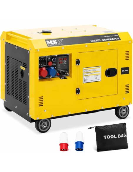Dyzelinių generatorių komplektas ant ratų 240/ 400 V 8500 W 10 kVA 30 l
 
Dyzelinių generatorių komplektas ant ratų 240/ 400 V 8500 W 10 kVA 30 l