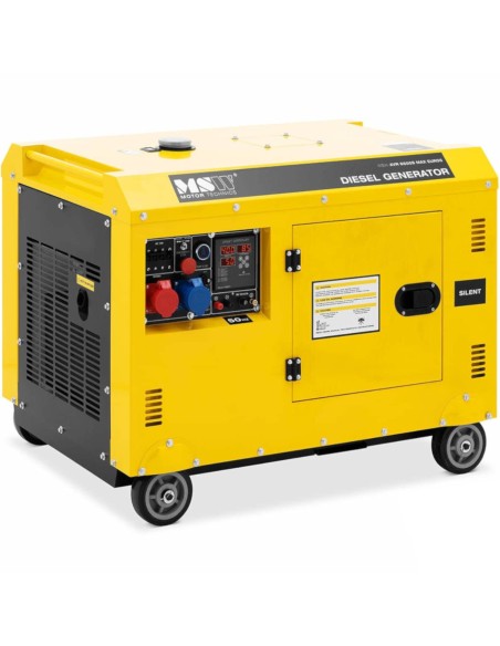 Dyzelinių generatorių komplektas ant ratų 240/ 400 V 8500 W 10 kVA 30 l
 
Dyzelinių generatorių komplektas ant ratų 240/ 400 V 8500 W 10 kVA 30 l