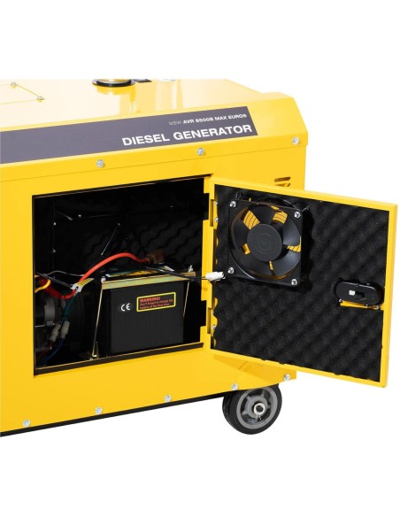 Dyzelinių generatorių komplektas ant ratų 240/ 400 V 8500 W 10 kVA 30 l
 
Dyzelinių generatorių komplektas ant ratų 240/ 400 V 8500 W 10 kVA 30 l