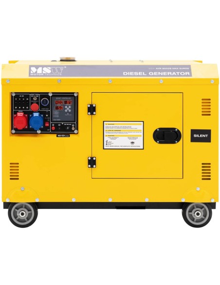 Dyzelinių generatorių komplektas ant ratų 240/ 400 V 8500 W 10 kVA 30 l
 
Dyzelinių generatorių komplektas ant ratų 240/ 400 V 8500 W 10 kVA 30 l