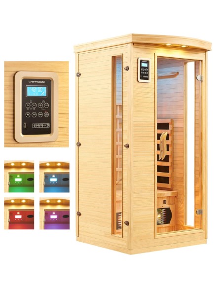 Vienvietė infraraudonųjų spindulių pirtis 18-60 C 1450 W
 
Vienvietė infraraudonųjų spindulių pirtis 18-60 C 1450 W