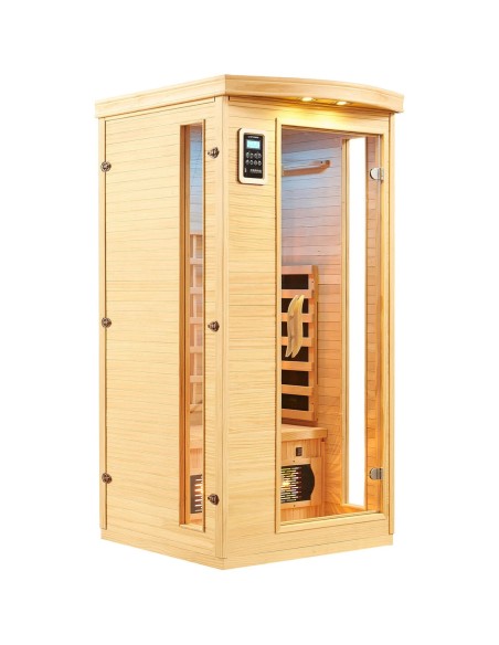 Vienvietė infraraudonųjų spindulių pirtis 18-60 C 1450 W
 
Vienvietė infraraudonųjų spindulių pirtis 18-60 C 1450 W