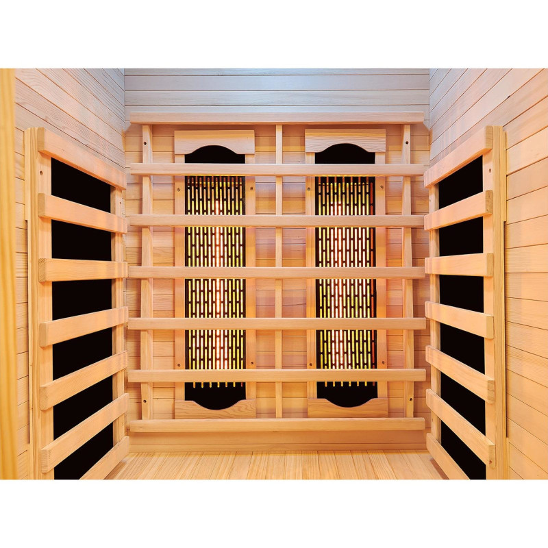 Vienvietė infraraudonųjų spindulių pirtis 18-60 C 1450 W