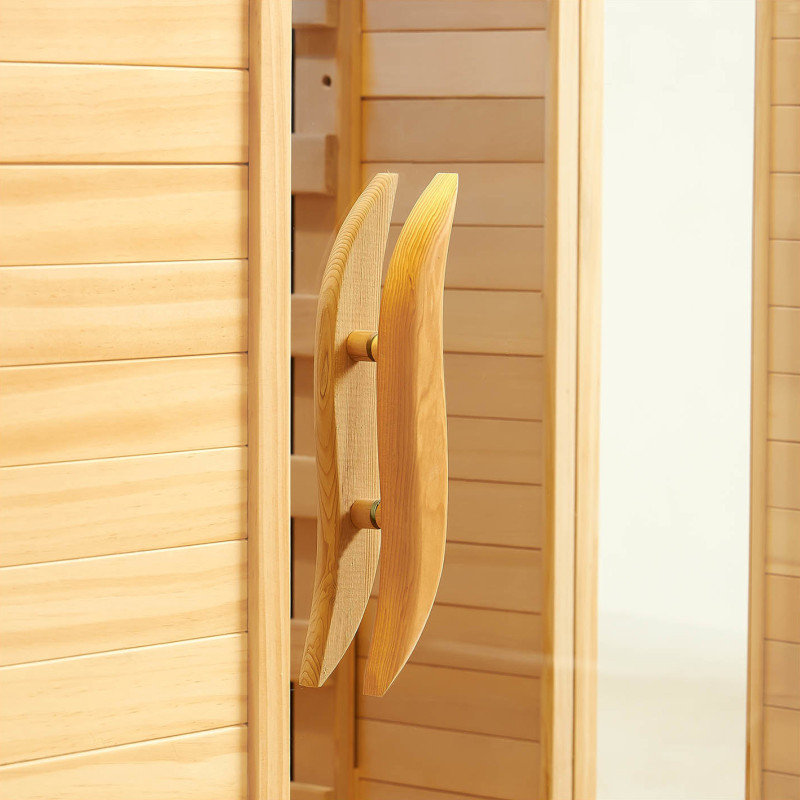 Vienvietė infraraudonųjų spindulių pirtis 18-60 C 1450 W