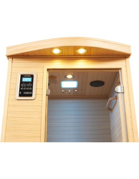 Vienvietė infraraudonųjų spindulių pirtis 18-60 C 1450 W
 
Vienvietė infraraudonųjų spindulių pirtis 18-60 C 1450 W