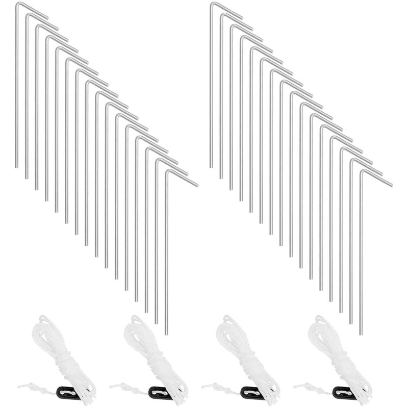 
Tinklinė aptvarų veisimo apsauginė tvora paukštėms vištoms 1,25 x 25 m
