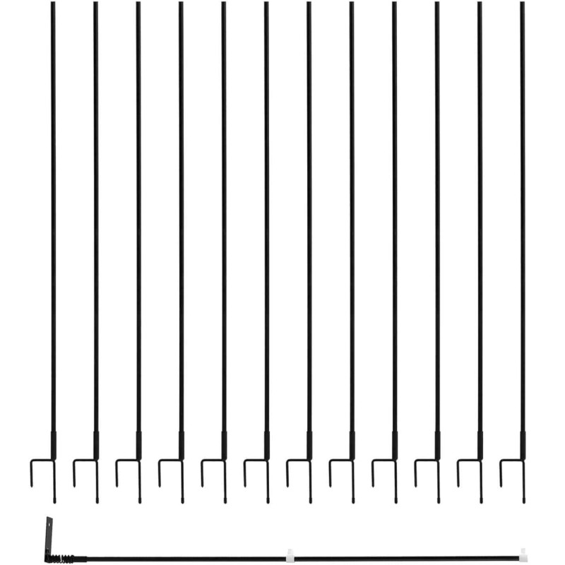 
Tinklinė aptvarų veisimo apsauginė tvora paukštėms vištoms 1,25 x 25 m
